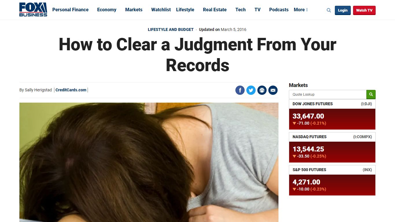 How to Clear a Judgment From Your Records | Fox Business